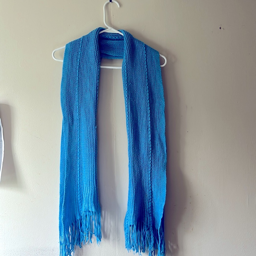 Blue Scarf